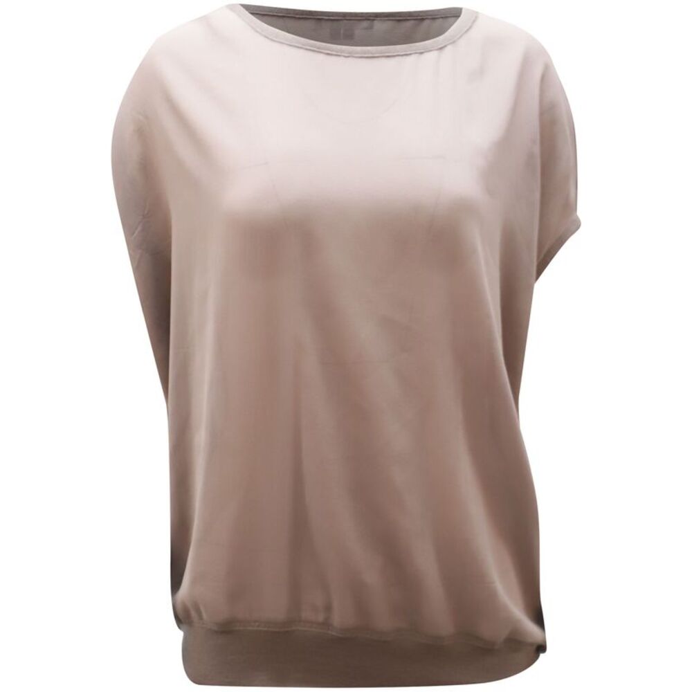Vince Loose Shirt in Grey Silk